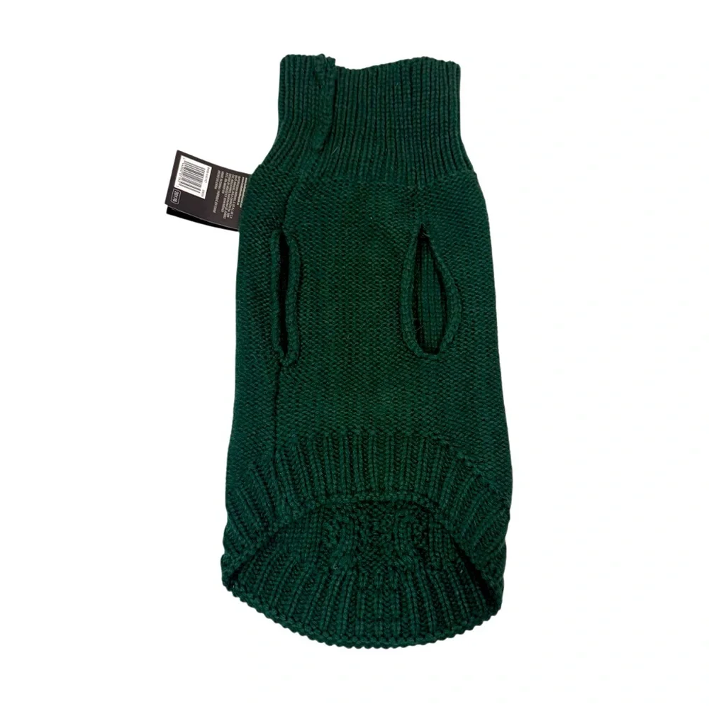 Bee‎ and Willow Dog Cable Knit Sweater Size Large